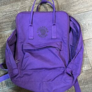 Fjallraven Kanken Purple Backpack